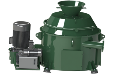 Secador vertical de recortes