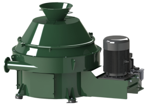 Secador vertical de recortes