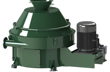 Secador vertical de recortes