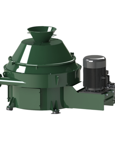 Secador vertical de recortes