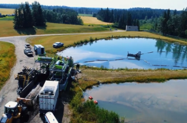 Sistema de dragado y tratamiento de ríos