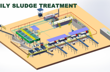 Sistema de tratamiento de lodos aceitosos