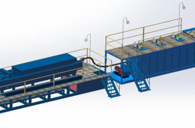 Sistema de procesamiento de recortes de perforación a base de agua
