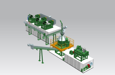 Sistema de tratamiento de recortes de perforación a base de aceite